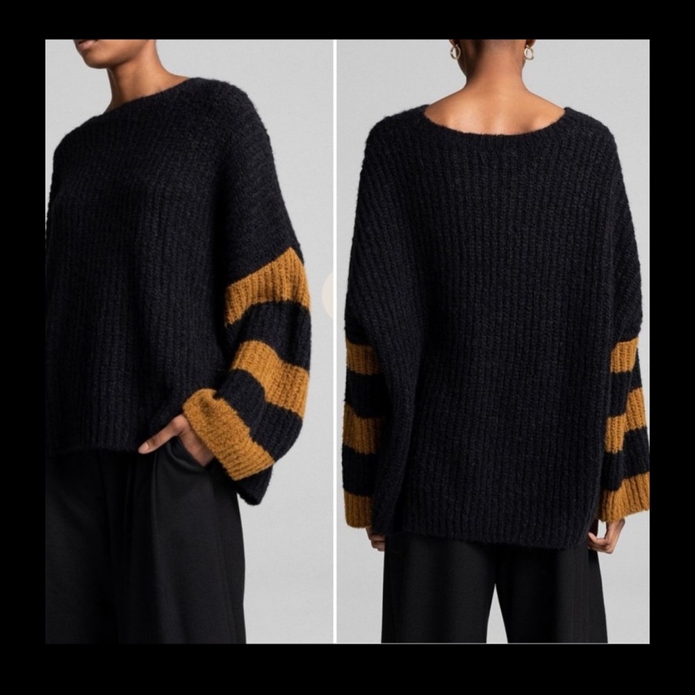 ALC Lorenzo Alpaca Blend Oversized Sweater Size Small